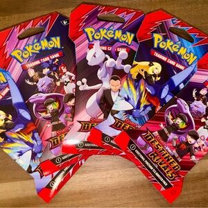 Selling 5 - Pokémon Trading Card Packs - Highly Collectible - Limited Edition!
